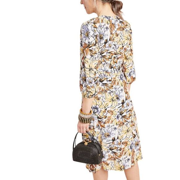 Anthropologie Faithfull Chloe Mid Dress Size 4 - Picture 2 of 9